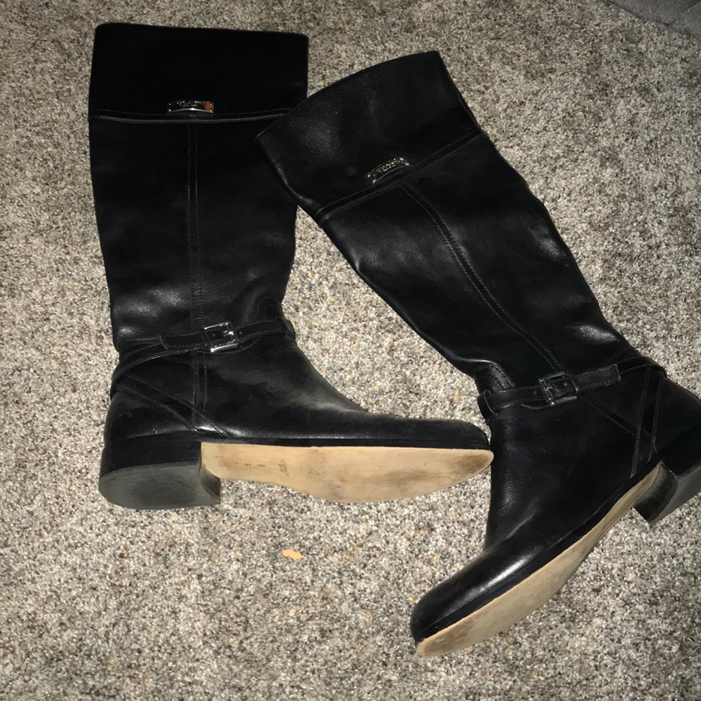 Coach riding boots